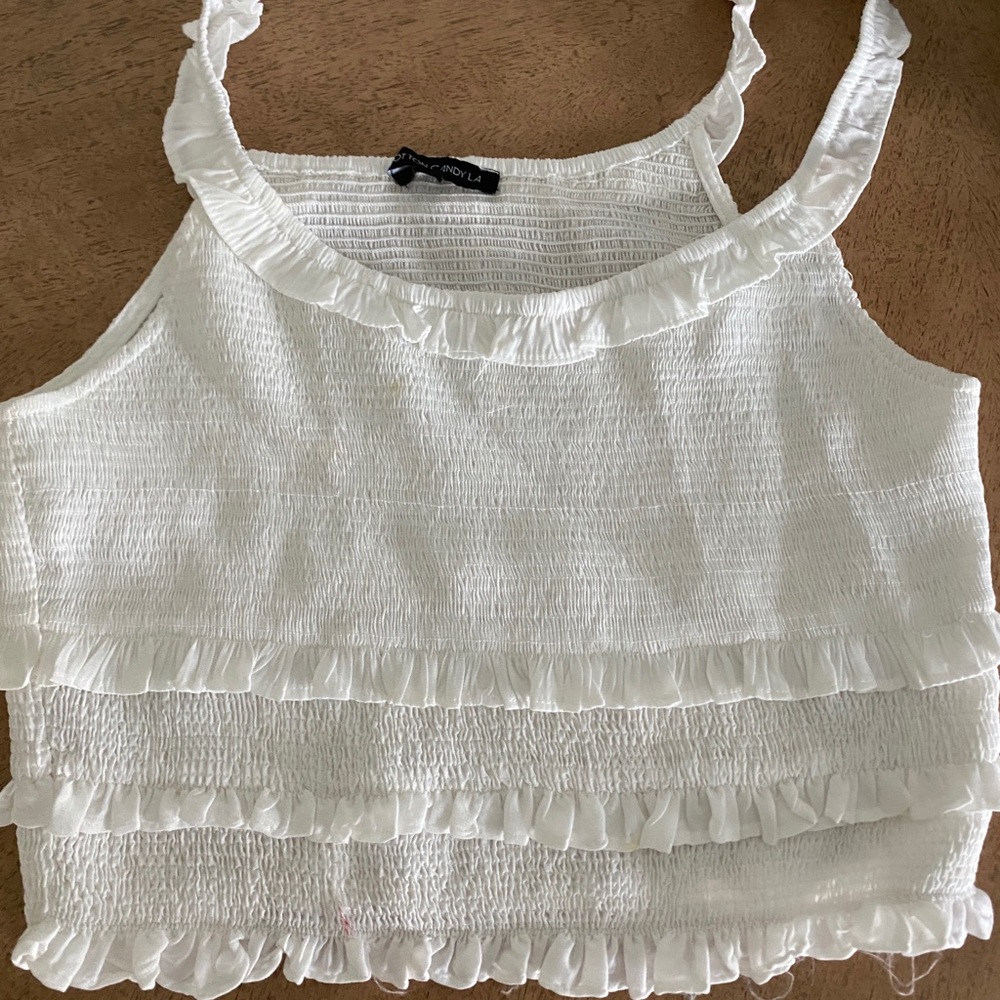 Cotton Candy LA crop top